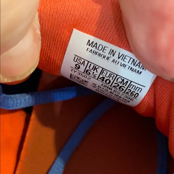 Reebok Zig Tech Woman’s Sneakers Blue/Silver 9 - Picture 4 of 10